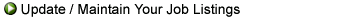 Update / Maintain Your Job Listings